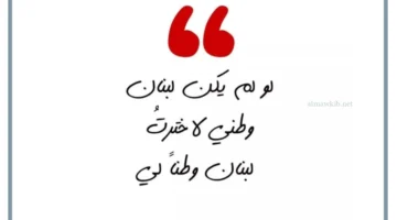 عبارة عن الوطن