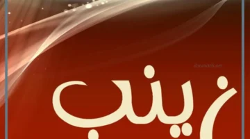 كيفية كتابة اسم زينب