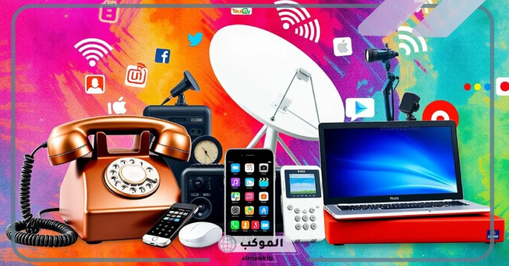 أنواع وسائل الاتصال 