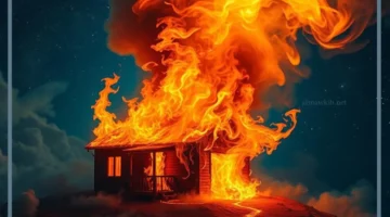 تفسير النار في الحلم