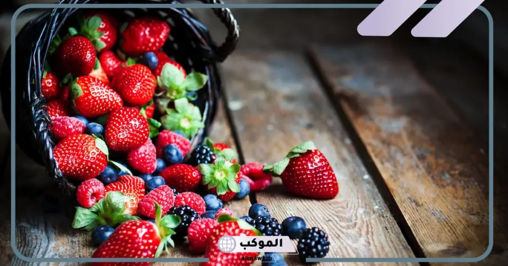 أكل التوت الأبيض في المنام