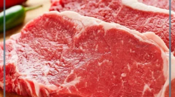 تقطيع اللحم النيء