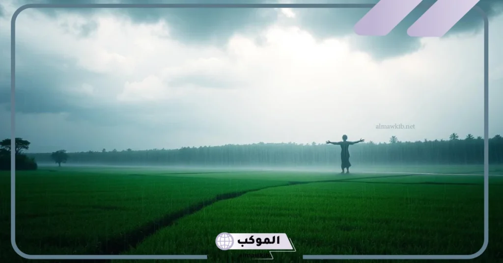 تفسير حلم الدعاء تحت المطر في المنام للرجل والمرأة المطلقة والعزباء 5 تفسير حلم رفع اليدين للدعاء تحت المطر للعزباء