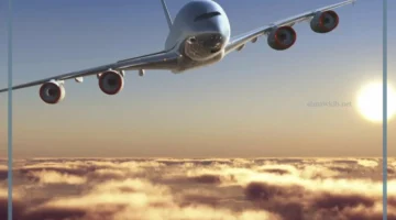 حلم السفر بالطائرة