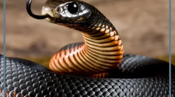 رؤية ثعبان كوبرا اسود في المنام