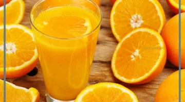 رؤية عصير برتقال