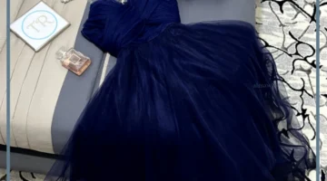 رؤية فستان ازرق