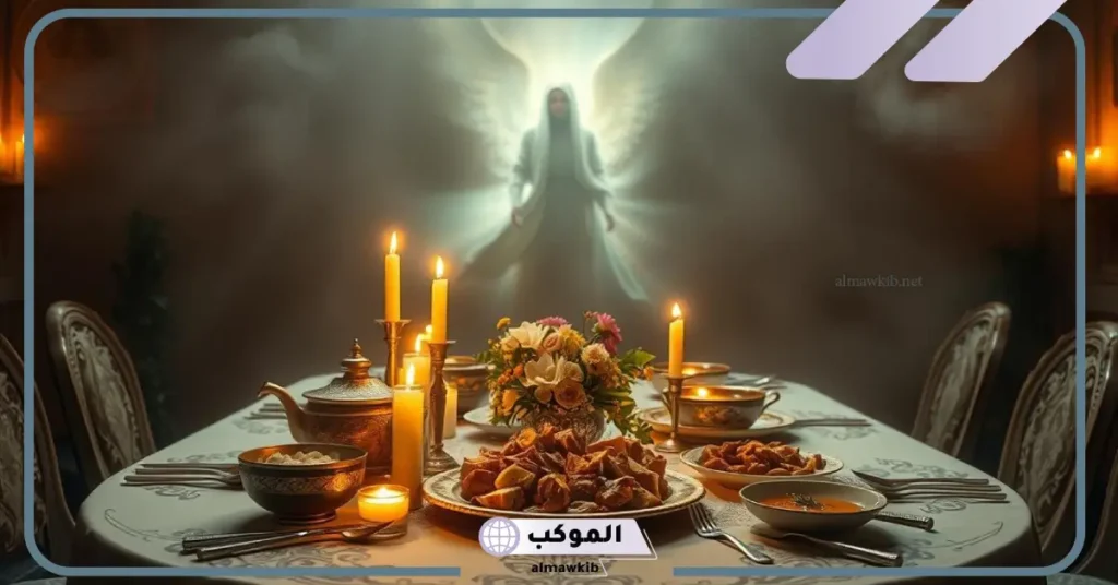 تفسير حلم الأكل مع الميت من نفس الإناء للمتزوجة