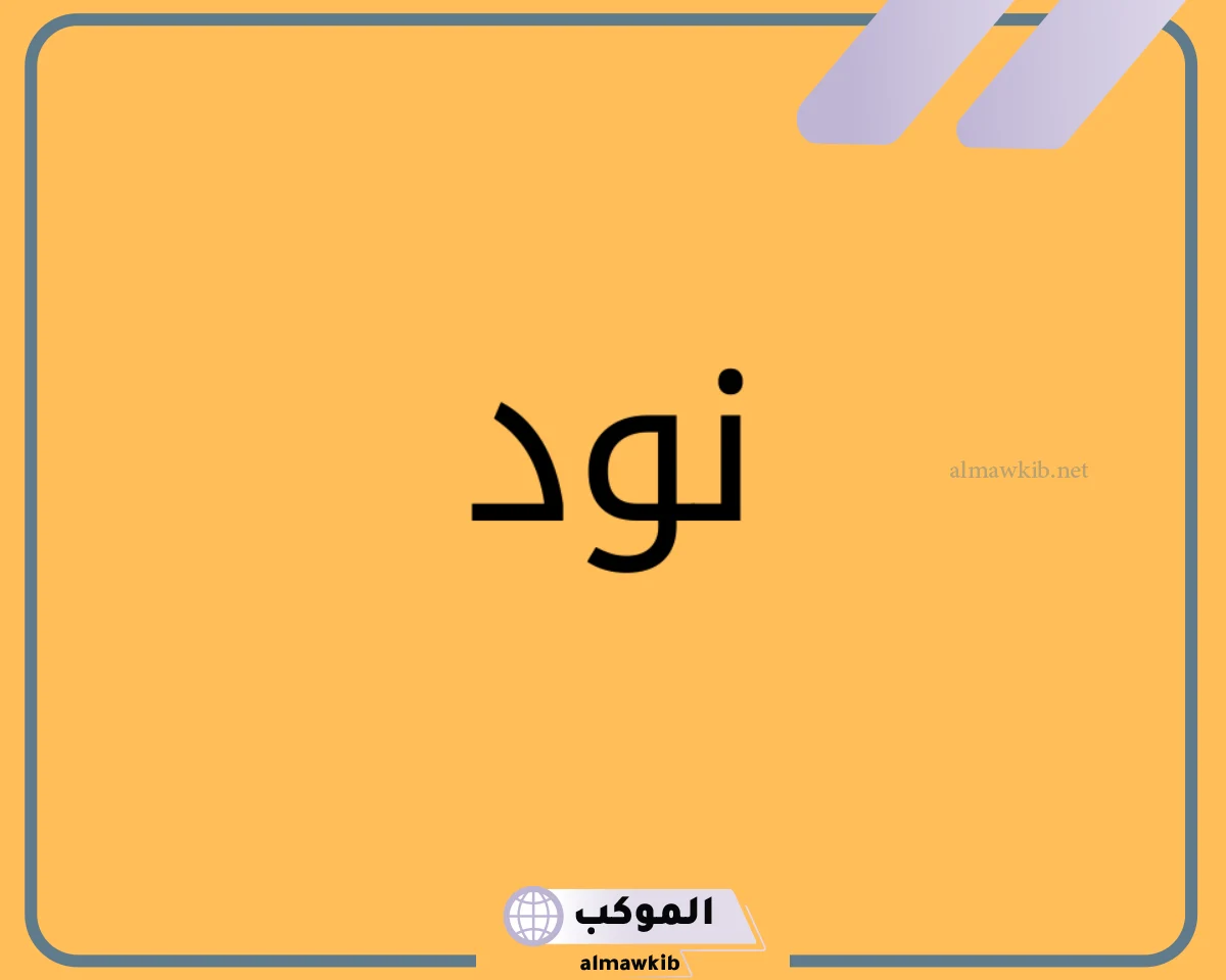 ما معنى نود