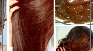 وضع الحناء على الشعر