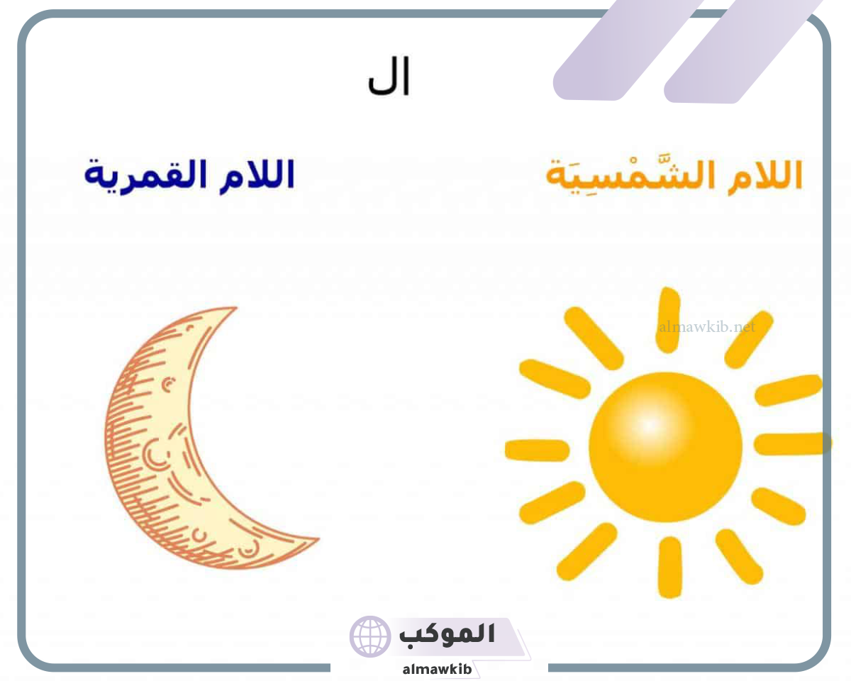 ال القمرية وال الشمسية والفرق بينهم