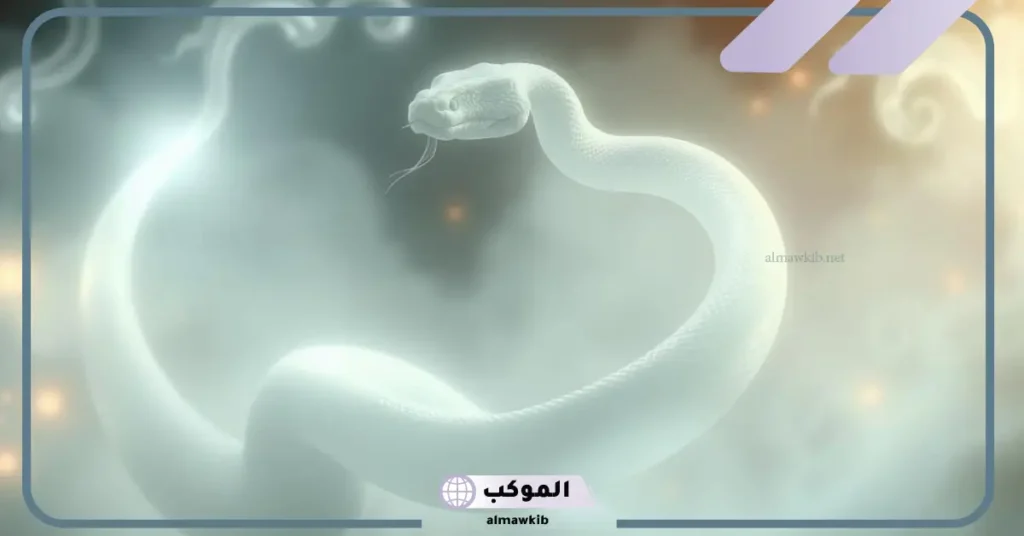 رؤية الحية البيضاء في المنام لابن سيرين