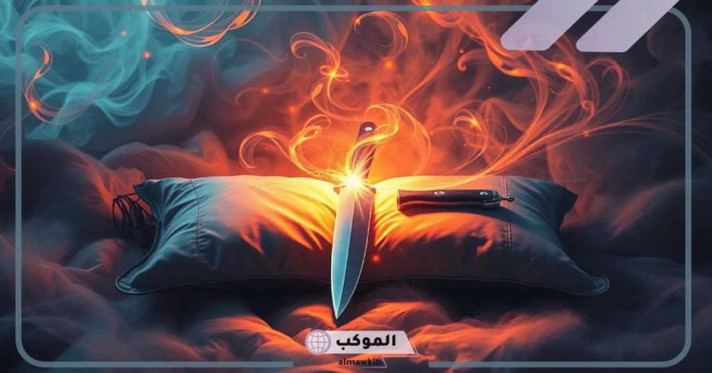 تفسير حلم رؤية السكاكين في المنام للرجل والمرأة لابن سيرين 5 تفسير حلم رؤية السكين للرجل