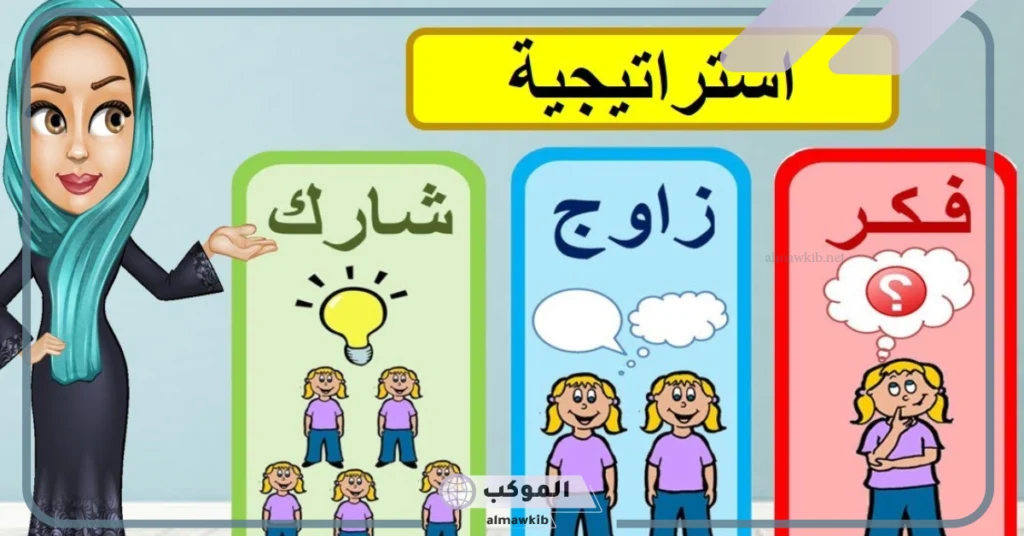 مزايا استراتيجية فكر زاوج شارك 