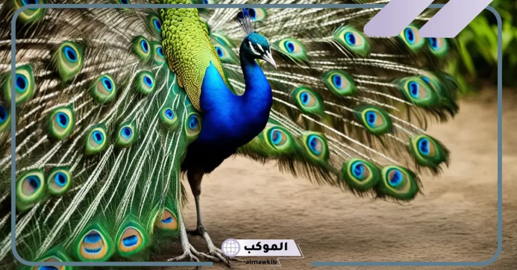 الفرق بين أنثى الطاووس والذكر