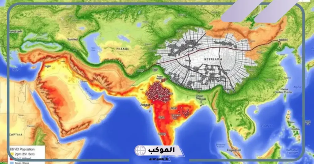 من العوامل الطبيعية المؤثرة في توزيع السكان