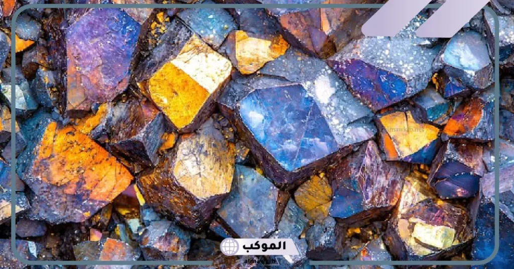 خريطة الثروة المعدنية في السعودية