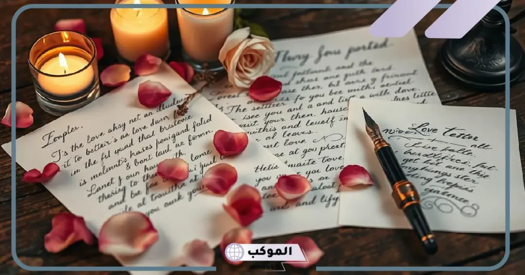 رسالة حب لزوجتي طويلة