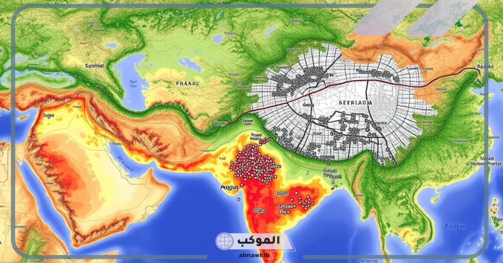 العوامل الطبيعية والبشرية المؤثرة في توزيع السكان 