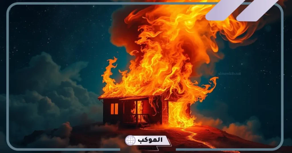 تفسير حلم الحريق في البيت والنجاة منه للعزباء