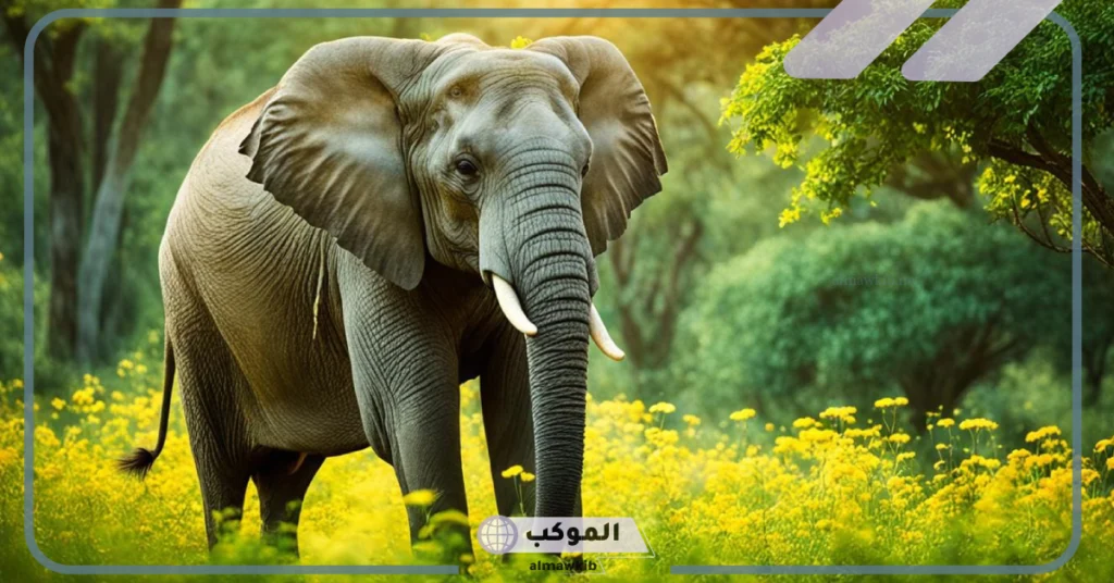 الصفات الشكلية لأنثى الفيل 