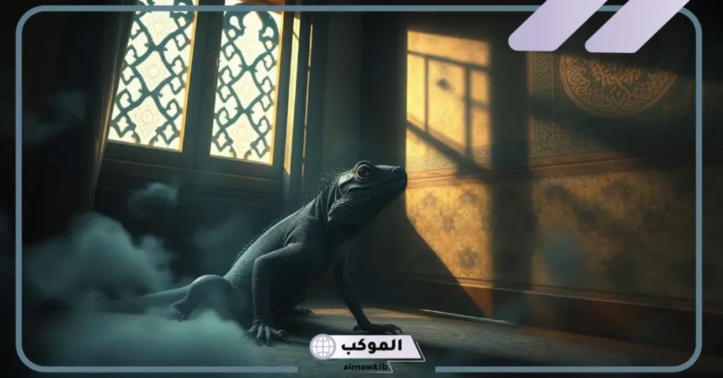 الوزغ في المنام بشارة خير