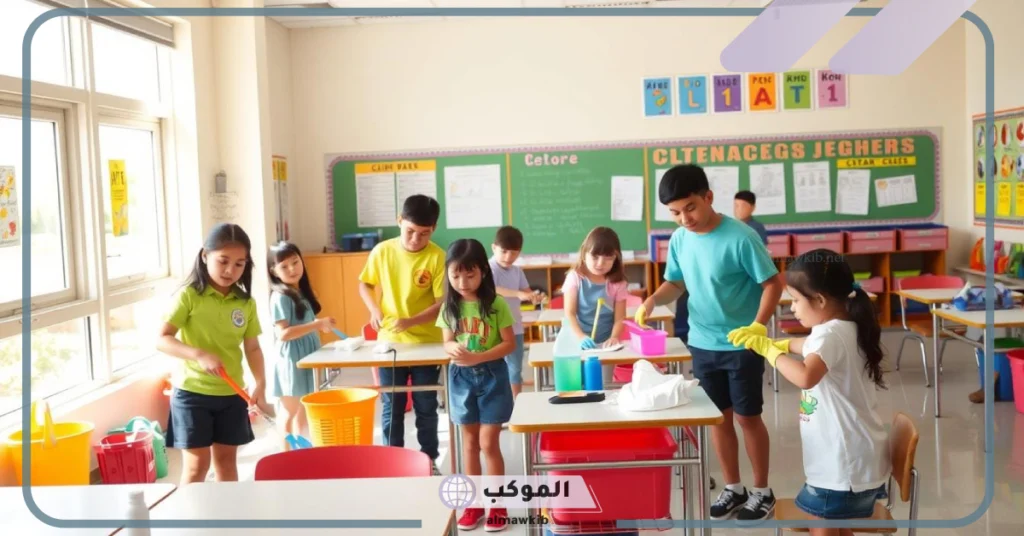 عبارات عن نظافة الفصل وكيفية الحفاظ عليه.. كلمة عن النظافة من الإيمان 6 كيفية الحفاظ على نظافة الفصل