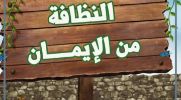 المحافظة على نظافة المدرسة
