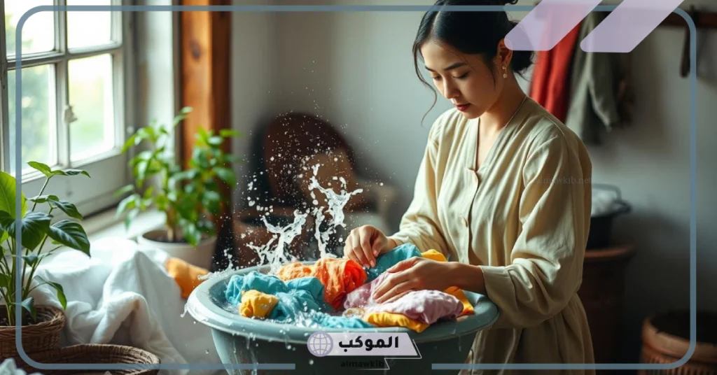 تفسير حلم غسل الملابس في المنام للمرأة في الغسالة عند ابن سيرين 5 تفسير حلم غسل الملابس باليد