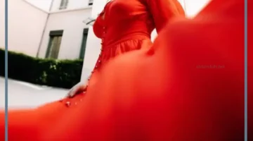 حلمت بفستان أحمر