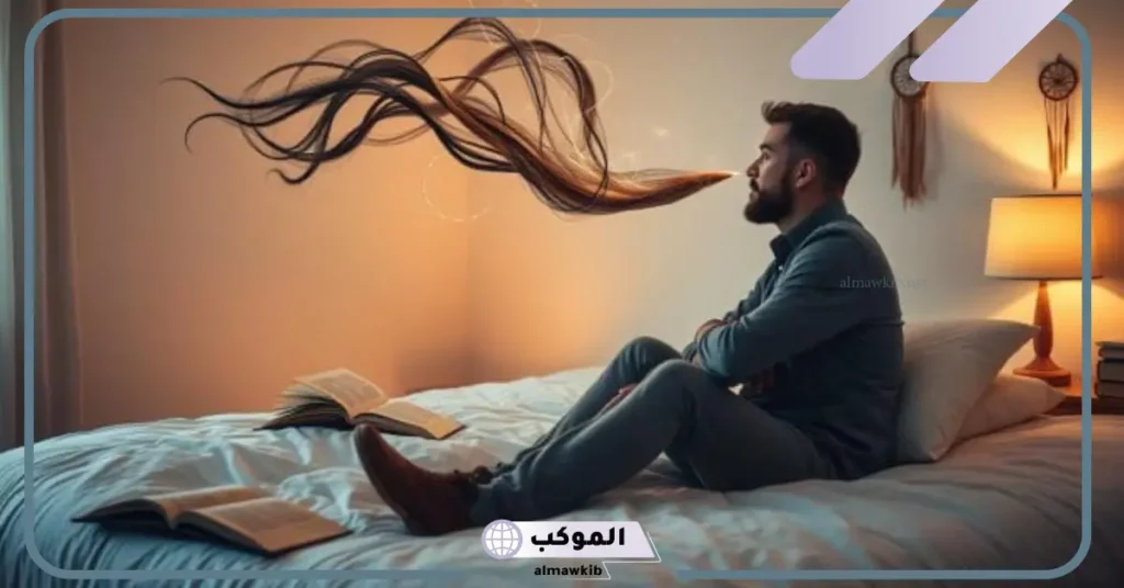 هل خروج الشعر من الفم في المنام للعزباء خير؟