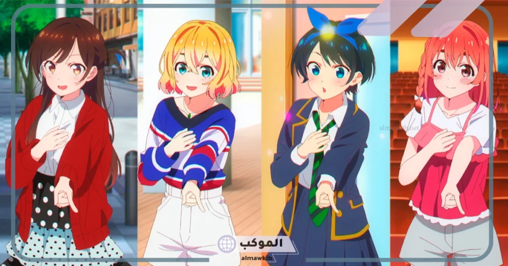 أسماء أنمي مشهورة 