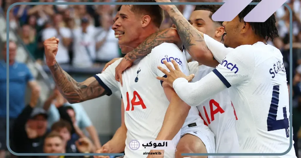 مباراة توتنهام ضد بيرنلي