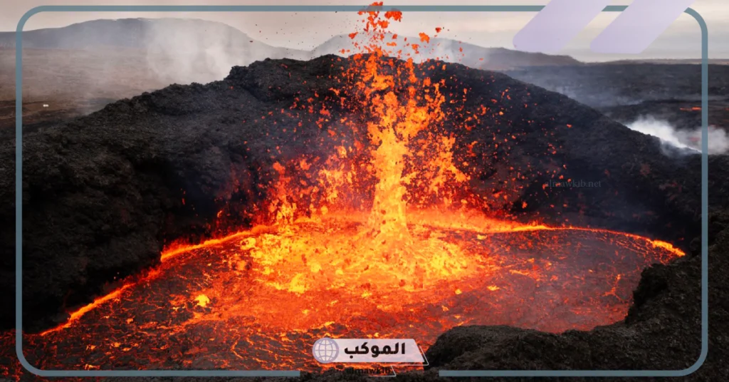 كيفية حدوث البراكين 