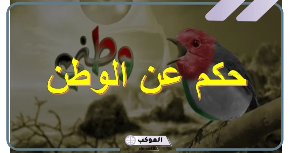 حكمة عن الوطن قصيرة