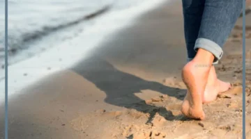 حلمت بالمشي حافي