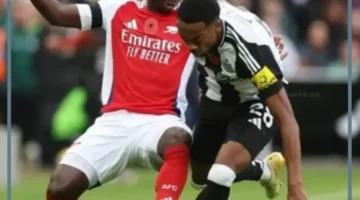 مباراة ارسنال ومانشستر