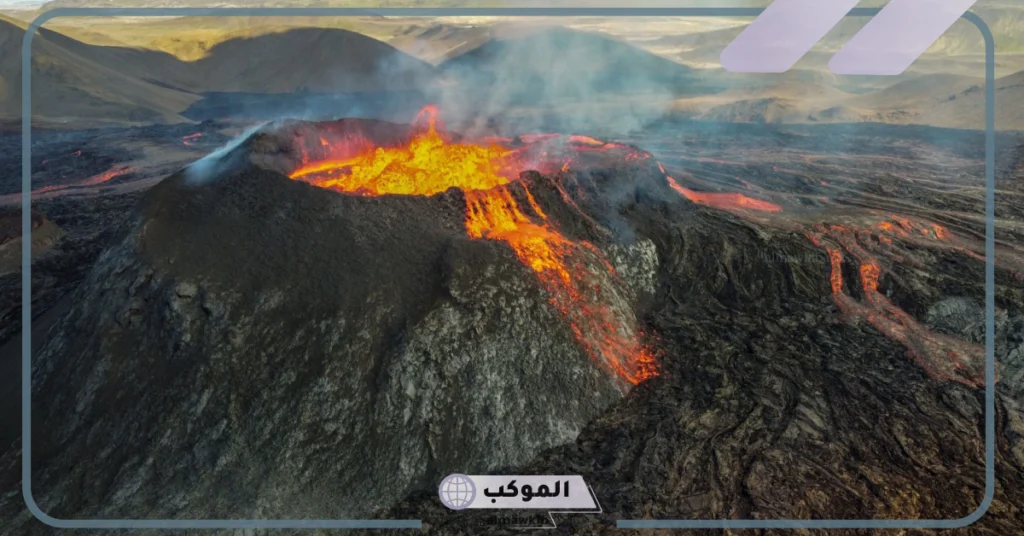 خصائص البراكين 