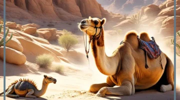 الحيوانات التي تعيش في الصحراء تحتاج الكثير من الماء