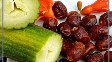 القثاء والتمر