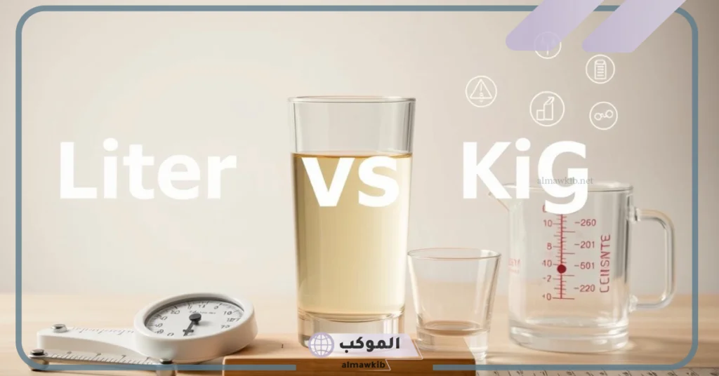 اللتر كم يساوي كيلو؟ صيغة تحويل اللتر إلى كيلو 5 1 لتر من الزيت كم يساوي كيلو