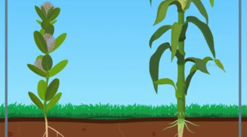 انواع الاوراق في النباتات