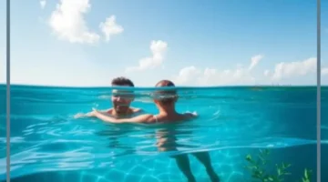 حلمت بالسباحة مع اشخاص