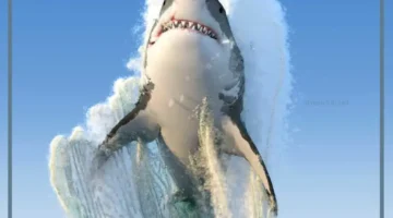 سمك القرش للبنت