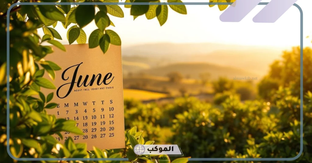 الأشهر بالانجليزي والعربي