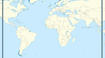 كم عدد خطوط الطول