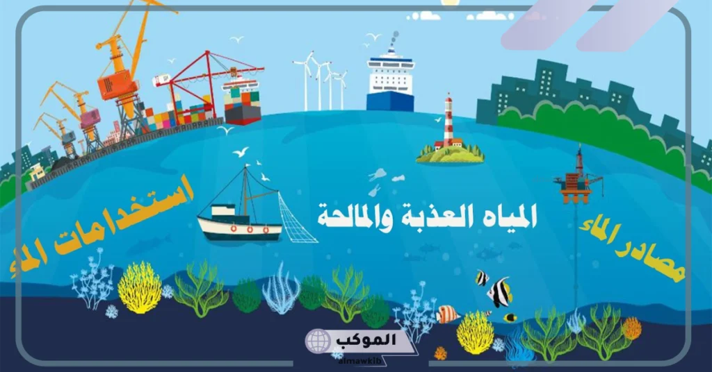 هل المحيطات من مصادر المياه العذبة 