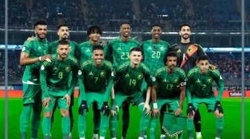 منتخب السعودية ومقدونيا