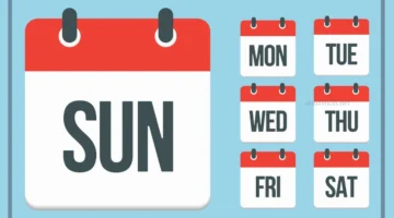 اختصارات الأيام