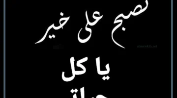 تصبحي على خير يا حياتي